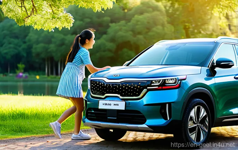 지리 콜라이더와 기아 셀토스 비교 - **Prompt 1: Geely Coolray - Dynamic Urban Escape**
    "A Geely Coolray, in a vibrant metallic red, ...