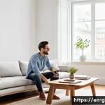 지리 콜라이더의 최신 고객 후기 - **Seamless Setup and Initial Delight:**
    A brightly lit, modern living room with large windows le...